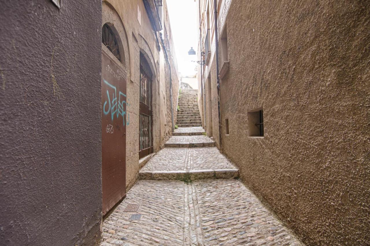 Apartamento Tr Auriga En El Barri Vell Girona Luaran gambar